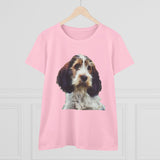 Petit Basset Griffon Vendéen Women's Midweight Cotton Tee