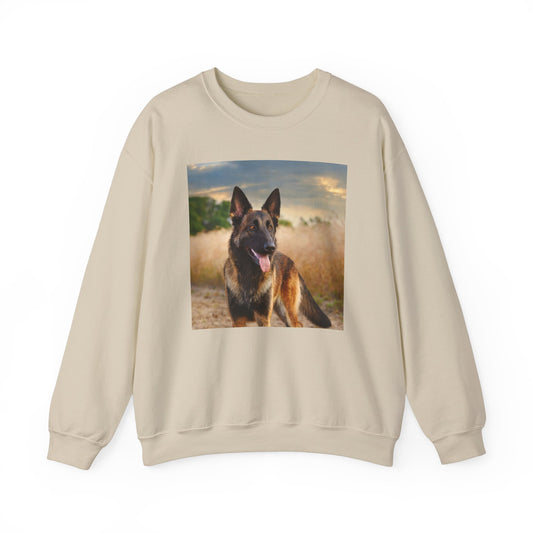 Cozy Dutch Shepherd 50/50 Crewneck Sweatshirt