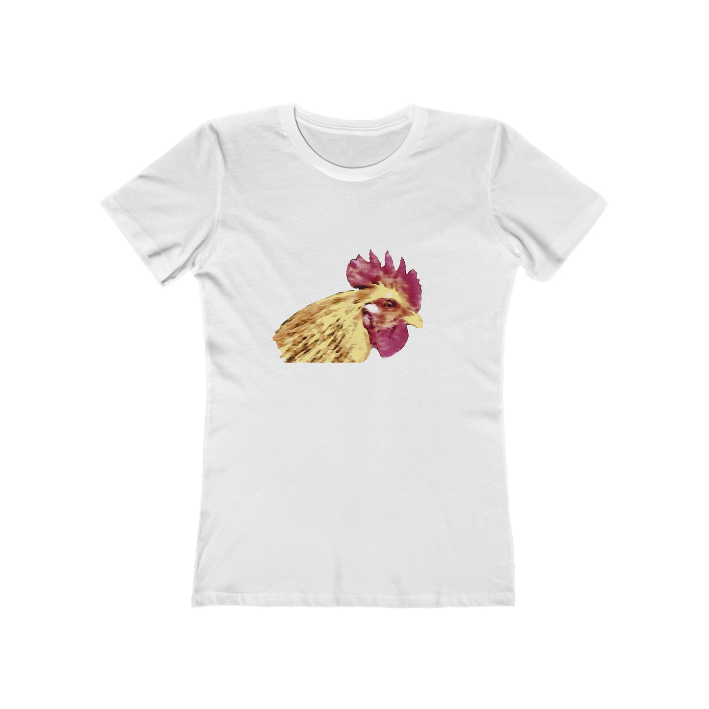Rooster 'Spencer' - Women's Slim Fit Ringspun Cotton T-Shirt