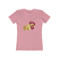 Rooster 'Spencer' - -  Women's Slim Fit Ringspun Cotton T-Shirt