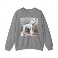 Bedlington Terrier Unisex 50/50 Crewneck Sweatshirt