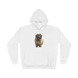 Caucasian Shepherd Dog Unisex Fleece Lined Pullover Hoodie Sweatshirt