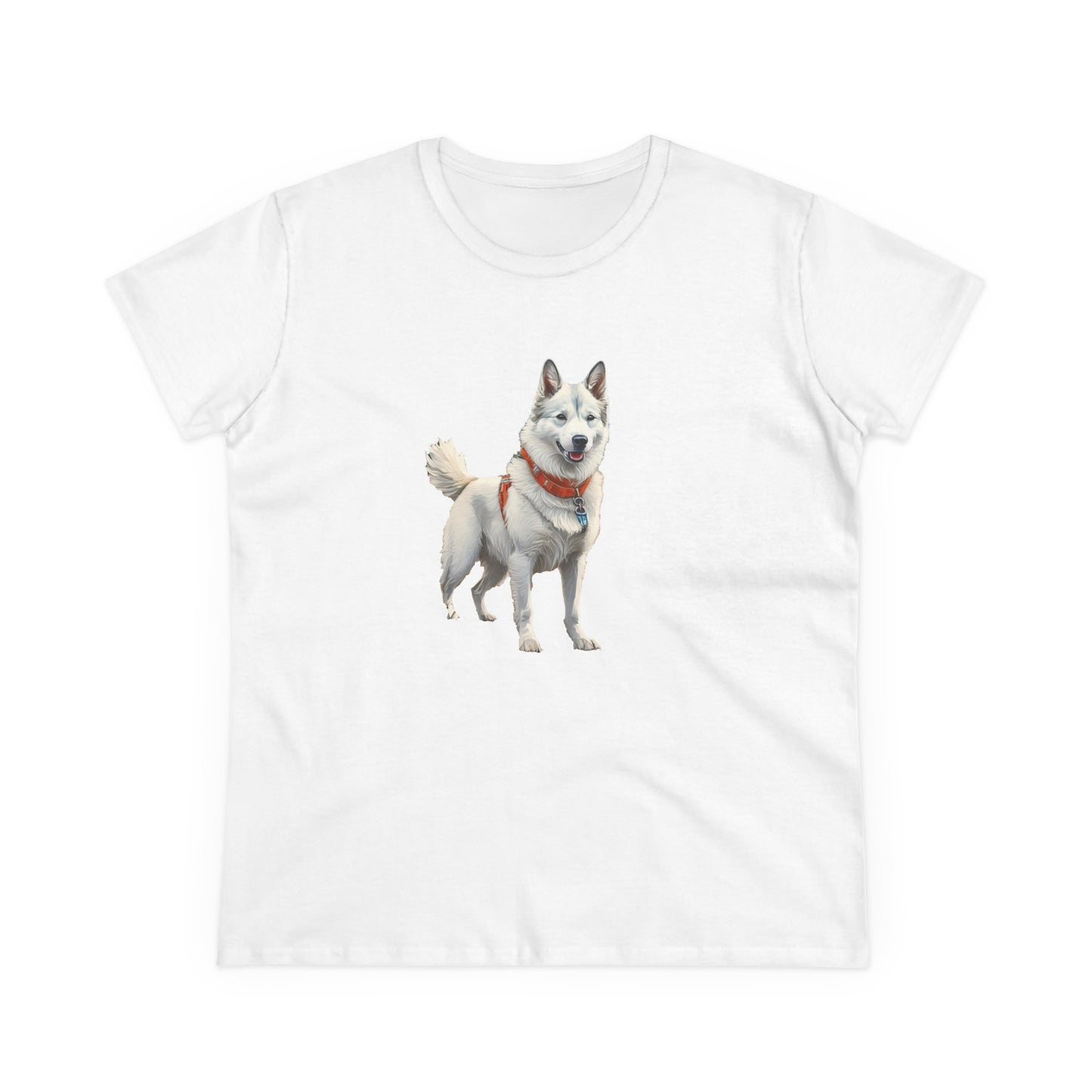 Yakutian Laika  Women's Midweight Cotton Tee