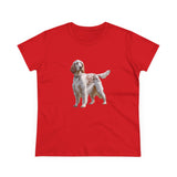 English Setter #4 - Women's Midweight Cotton Tee