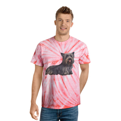 Skye Terrier Tie-Dye Tee, Cyclone