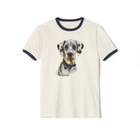 Dalmatian Classic Cotton Ringer T-Shirt