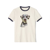 Dalmatian Classic Cotton Ringer T-Shirt