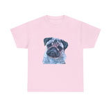 Pug 'Pompey' Unisex Heavy Cotton Tee