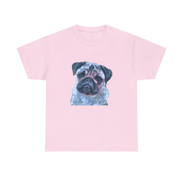 Pug 'Pompey' Unisex Heavy Cotton Tee