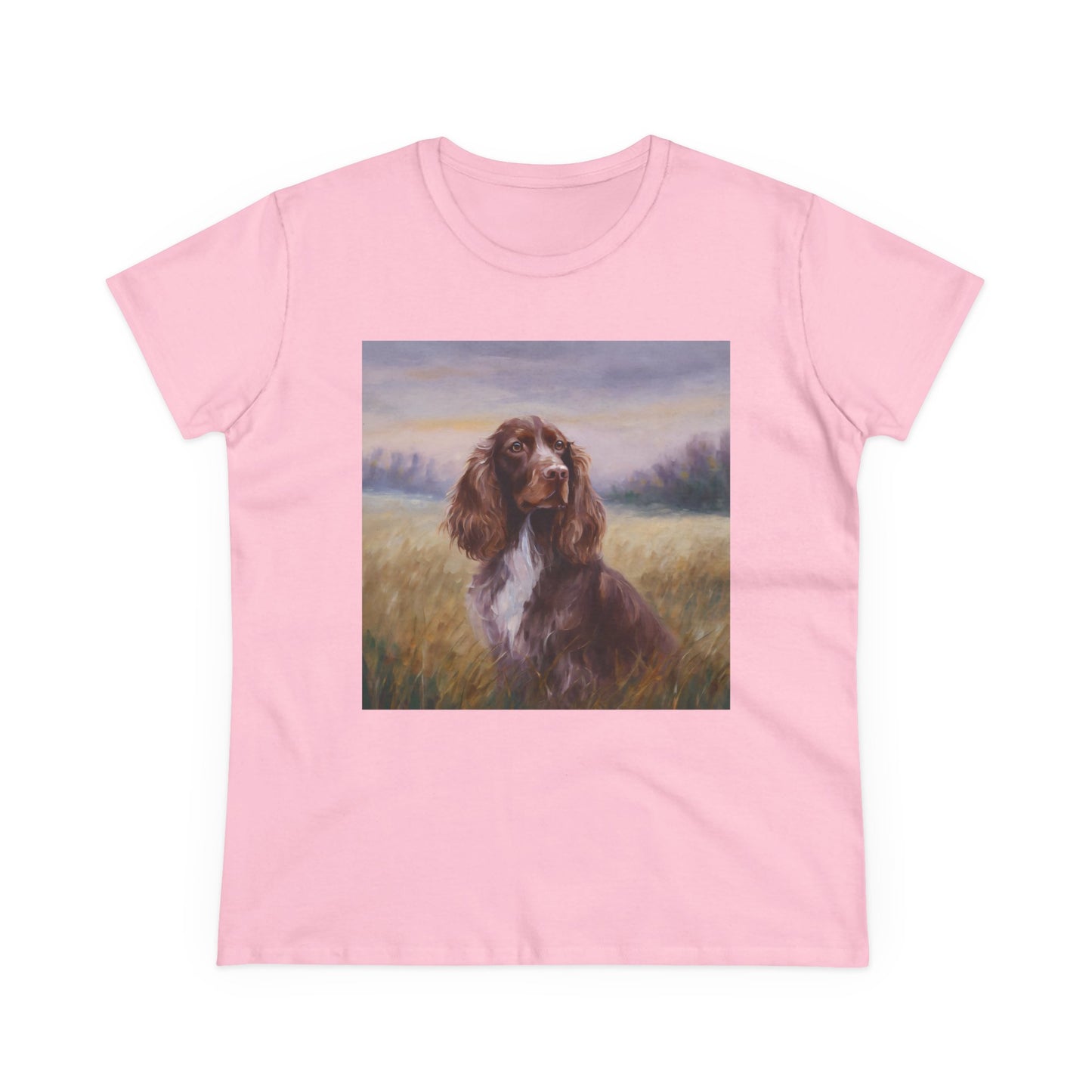 Field Spaniel Women's Midweight Cotton Tee