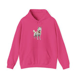 Yakutian Laika - Unisex 50/50 Hooded Sweatshirt