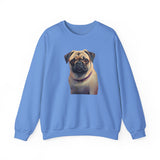 Pug - Unisex 50/50 Crewneck Sweatshirt