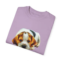 English Foxhound Unisex Relaxed Fit Garment-Dyed T-shirt