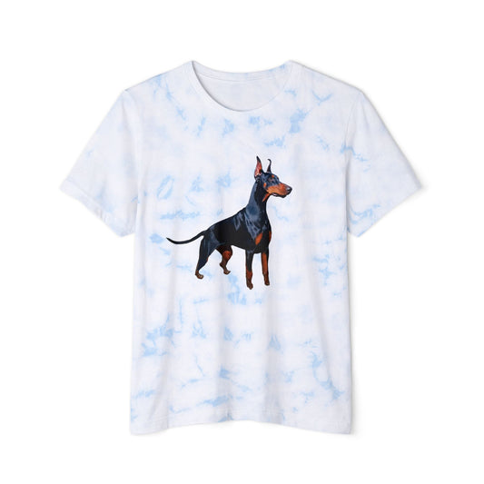 Doberman Pinscher Unisex Fashion Tie-Dyed T-Shirt
