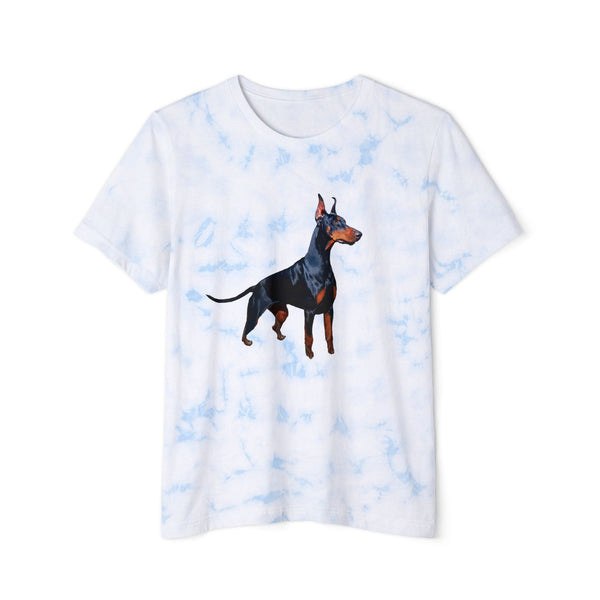 Doberman Pinscher Unisex Fashion Tie-Dyed T-Shirt
