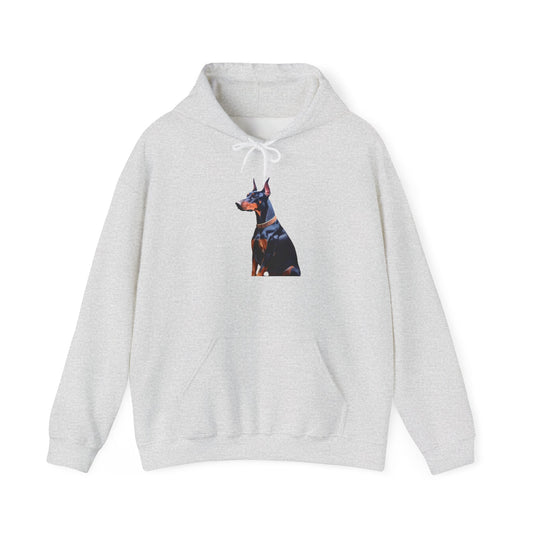 Doberman Pinscher #2 - Unisex - 50/50 Hooded Sweatshirt