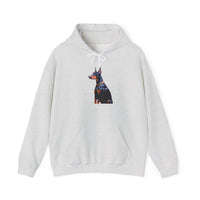 Doberman Pinscher #2 - Unisex - 50/50 Hooded Sweatshirt