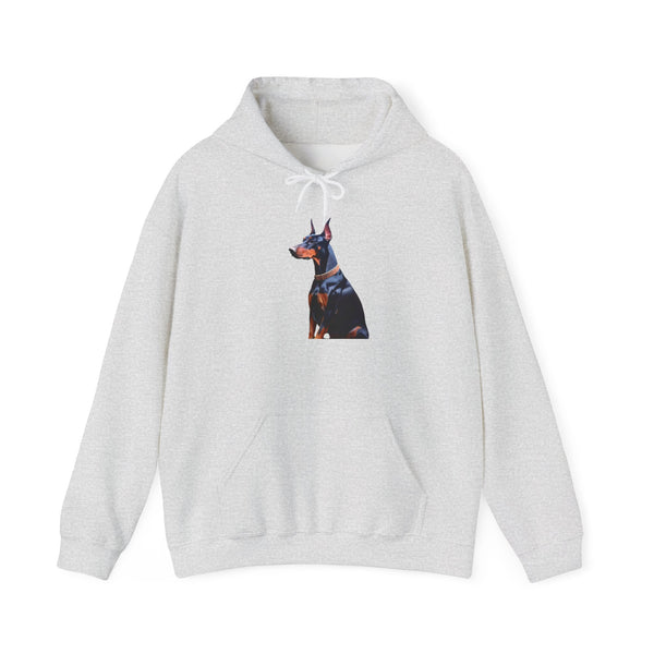 Doberman Pinscher #2 - Unisex - 50/50 Hooded Sweatshirt