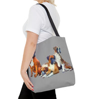 Boxer "Quartet" Tote Bag