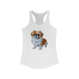 Pekingese Women's Classic Racerback Tank