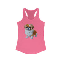 Pekingese Women's Classic Racerback Tank