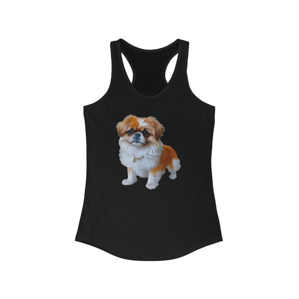 Pekingese Women's Classic Racerback Tank