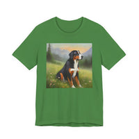 Greater Swiss Mountain Dog Unisex Jersey Short Sleeve Tee