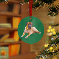 Mastiff Metal Ornaments - The Loyal Holiday Sentinels