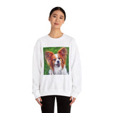 Papillon Unisex 50/50 Crewneck Sweatshirt