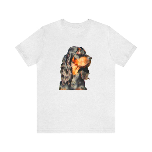 Gordon Setter 'Angus' - Classic Jersey Short Sleeve Tee
