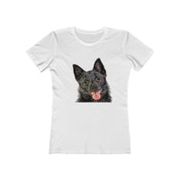 Schipperke - Women's Slim Fit Ringspun Cotton T-Shirt