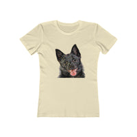 Schipperke - Women's Slim Fit Ringspun Cotton T-Shirt