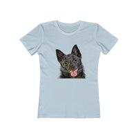 Schipperke - Women's Slim Fit Ringspun Cotton T-Shirt