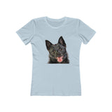 Schipperke - Women's Slim Fit Ringspun Cotton T-Shirt