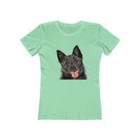 Schipperke - Women's Slim Fit Ringspun Cotton T-Shirt