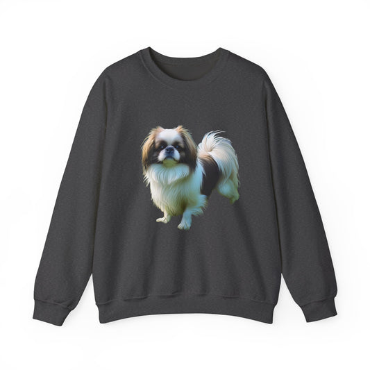 Japanese Chin. -  Unisex 50/50 Crewneck Sweatshirt