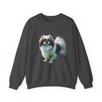 Japanese Chin. -  Unisex 50/50 Crewneck Sweatshirt
