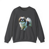 Japanese Chin. -  Unisex 50/50 Crewneck Sweatshirt