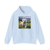 Westie Unisex 50/50 Hooded Sweatshirt