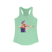 The Bowist - Violin - Women's Racerback Tank