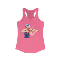 The Bowist - Violin - Women's Racerback Tank