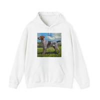 Wirehaired Pointing Griffon Unisex 50/50 Hooded Sweatshirt