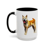 Akita - Ceramic Accent Coffee Mug - 2 Sizes