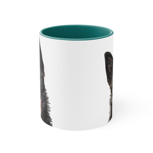 Schipperke Accent Coffee Mug, 11oz