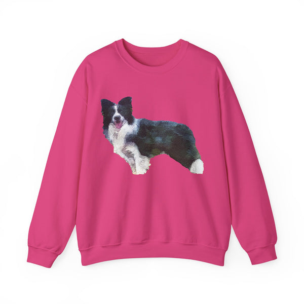 Border Collie 'Andrew' Unisex Crewneck Sweatshirt