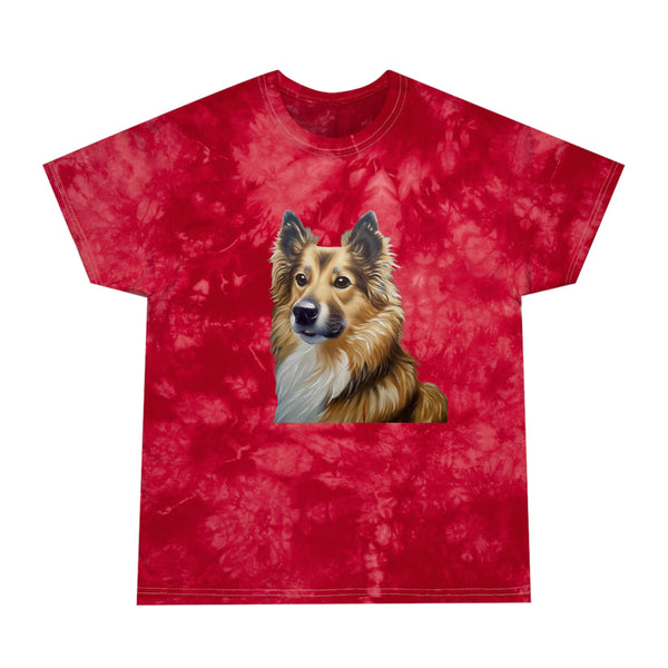 Icelandic Sheepdog Classic Tie-Dye Tee, Crystal