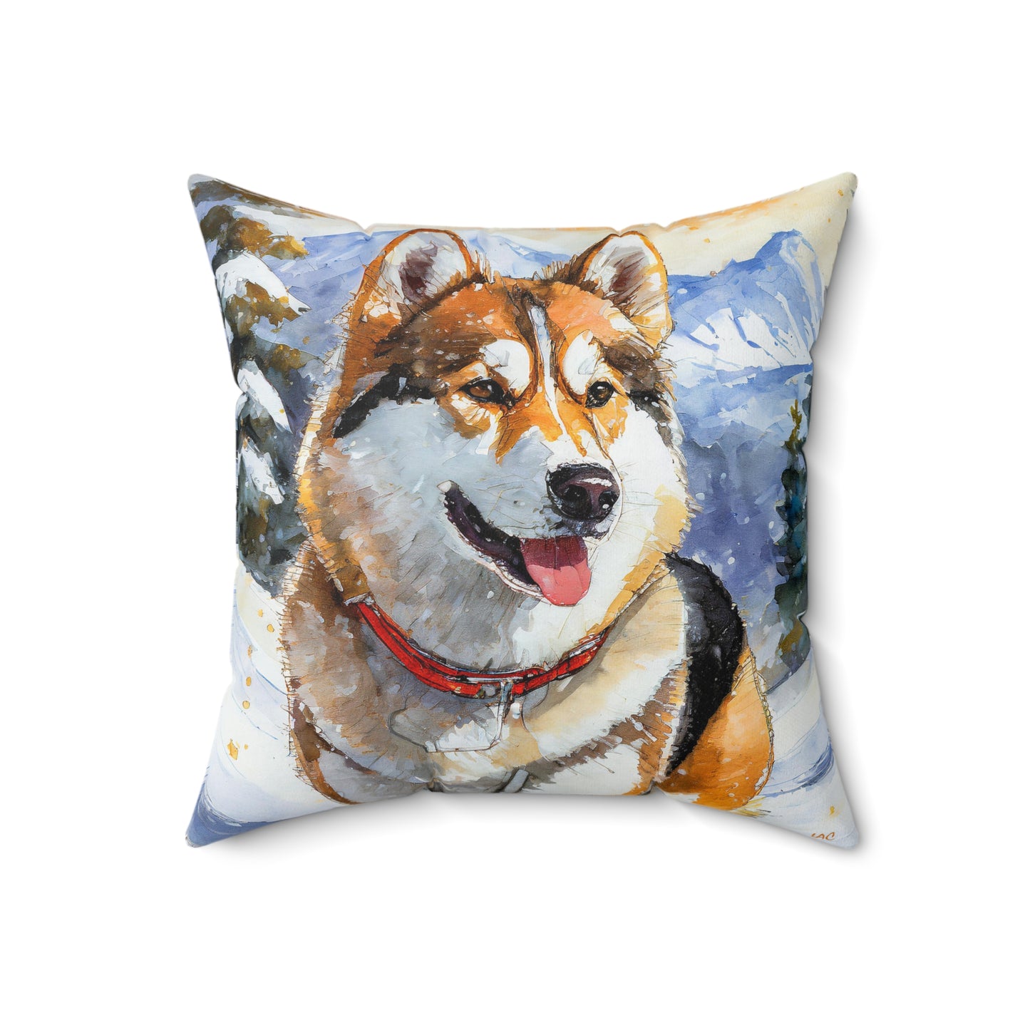 Chinook Spun Polyester Square Throw Pillow