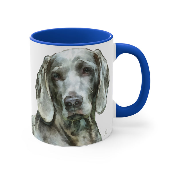 Weimaraner 'Greyson' Accent Coffee Mug, 11oz