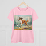 Saluki Women's Midweight Cotton Tee