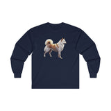 Kishu Ken - Unisex Classic Cotton Long Sleeve Tee